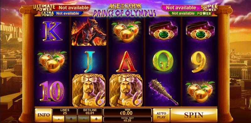 Age Of The Gods™ Prince Of Olympus