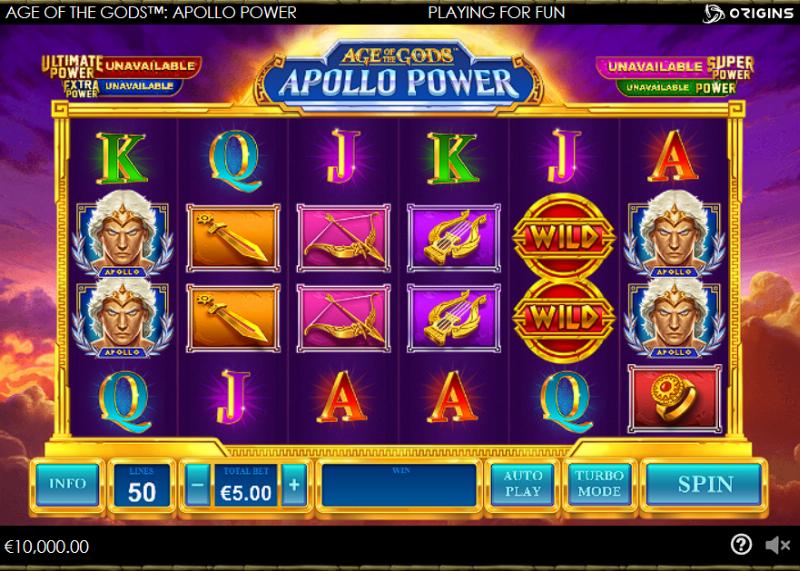 Age Of The Gods: Apollo Power