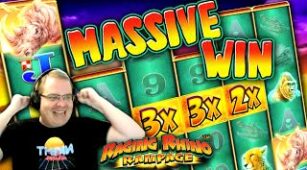 Raging Rhino Rampage max win video 2