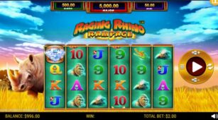 Raging Rhino Rampage demo play free 2