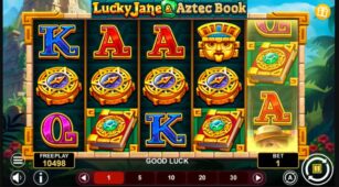 Lucky Jane And Aztec Book demo play free 2