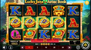 Lucky Jane And Aztec Book demo play free 3