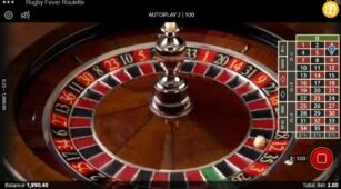 Rugby Fever Roulette demo play free 2