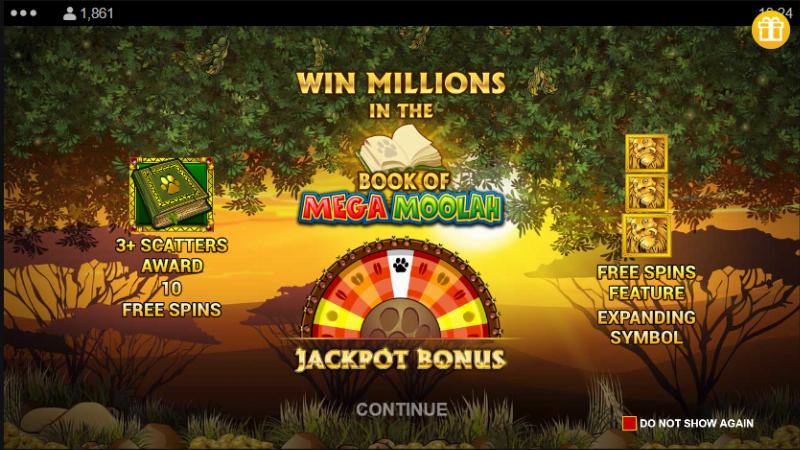 Book Of Mega Moolah