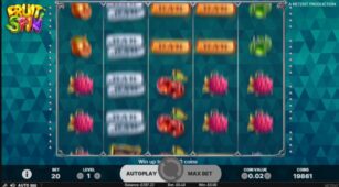 Fruit Spin demo play free 3
