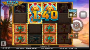 Giza Infinity Reels demo play free 3