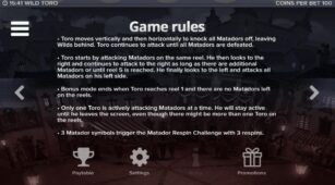 Wild Toro demo play free 2