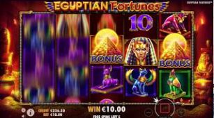 Egyptian Fortunes max win video 1