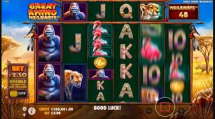 Great Rhino Megaways demo play free 1