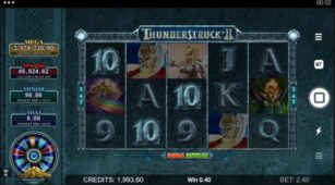 Thunderstruck Ii Mega Moolah demo play free 1