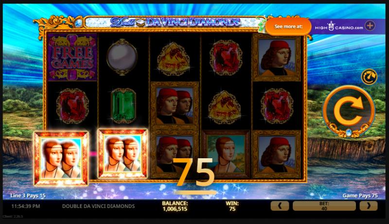 Double Da Vinci Diamonds