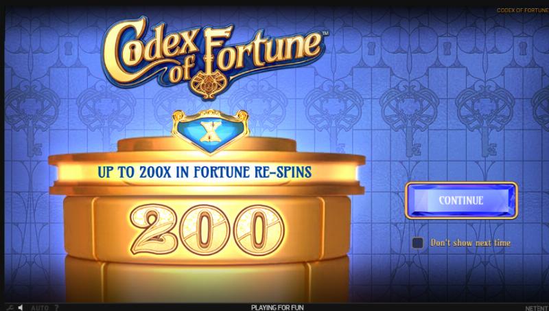 Codex Of Fortune