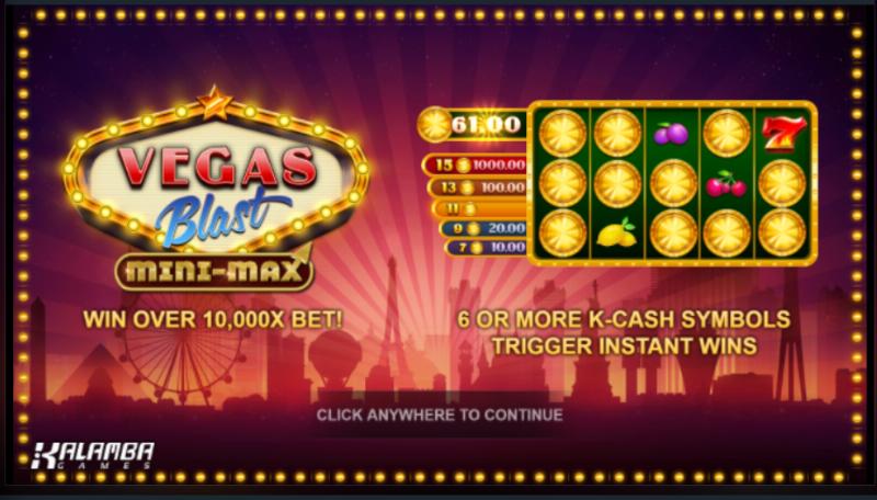 Vegas Blast Mini-Max