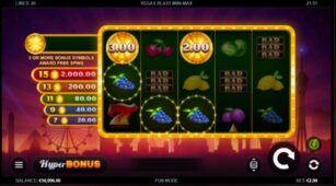 Vegas Blast Mini-Max demo play free 1