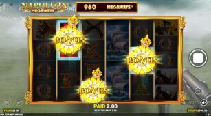 Napoleon Megaways demo play free 3