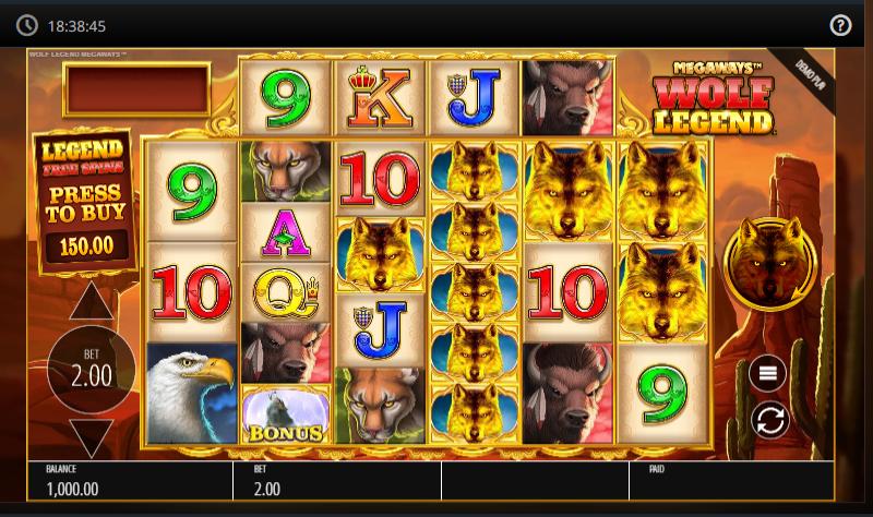 Wolf Legend Megaways
