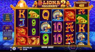 5 Lions Megaways 2 demo play free 1