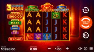 3 Luxor Pots Hold And Win demo play free 1