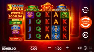 3 Luxor Pots Hold And Win demo play free 3