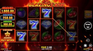 Blazing Cash demo play free 1