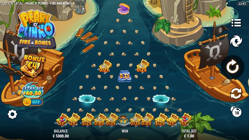 Pearl O’ Plinko Fire And Bones