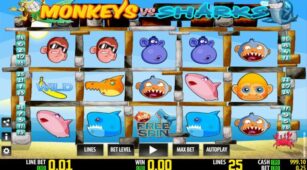 Monkeys Vs Sharks Hd demo play free 3
