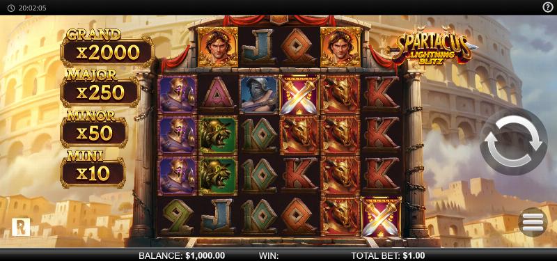 Spartacus Lightning Blitz