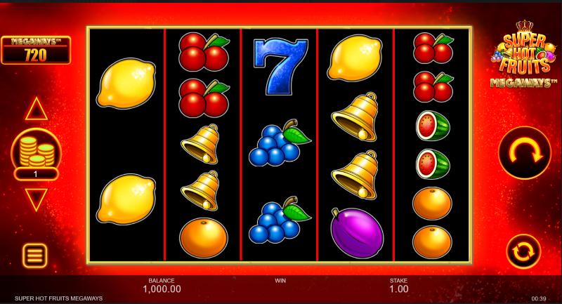 Super Hot Fruits Megaways