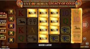 Eye Of Horus Legacy Of Gold demo play free 2
