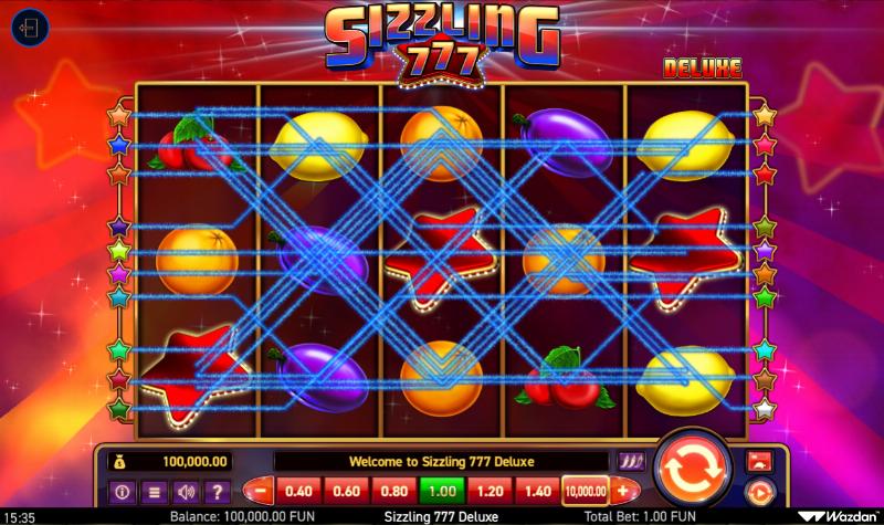 Sizzling 777 Deluxe