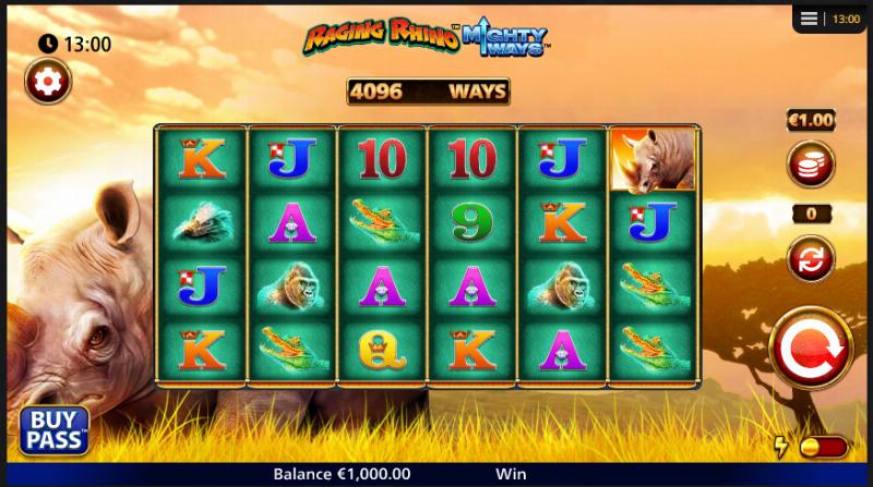 Raging Rhino Mighty Ways