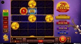 25 Coins Easter demo play free 2