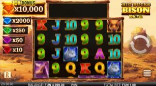 Big Bucks Bison 10K Ways demo play free 0