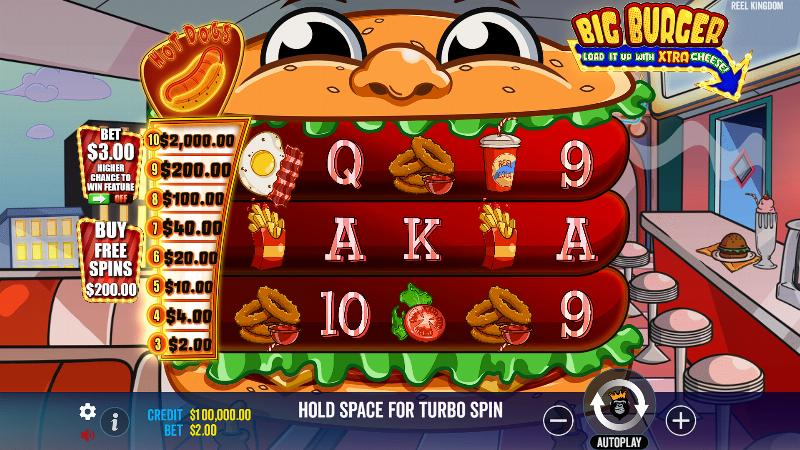 Big Burger Load It Up With Xtra Cheese