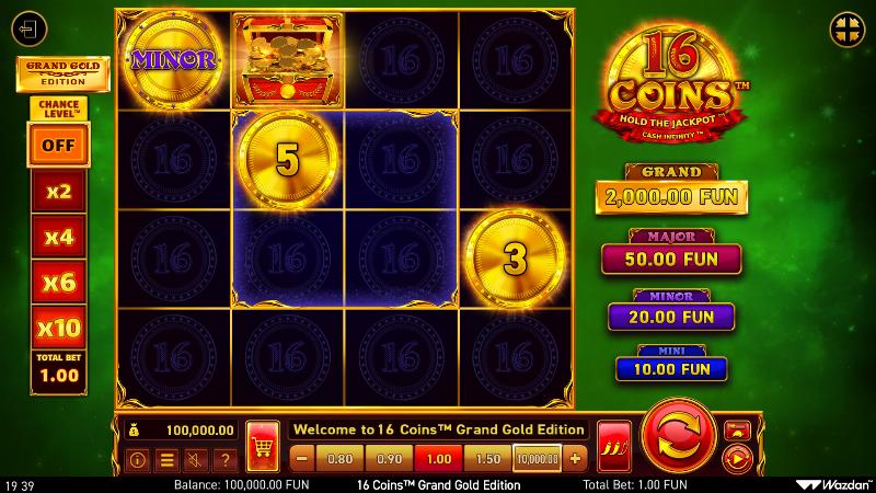 16 Coins Grand Gold Edition