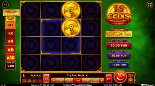 16 Coins Grand Gold Edition demo play free 1