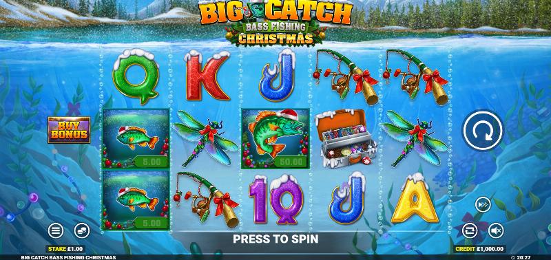 Big Catch Bass Fishing Christmas