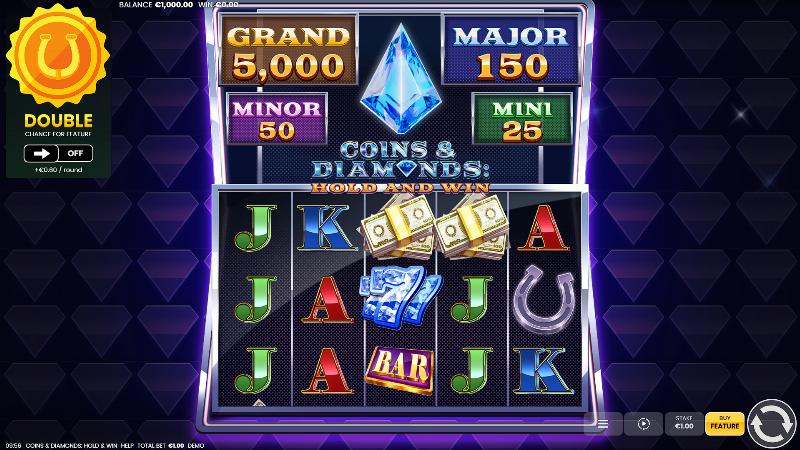 Coins And Diamonds: Hold And Win
