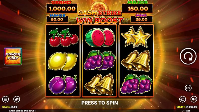 Cash Strike Win Boost