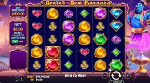 Genie’s Gem Bonanza demo play free 2