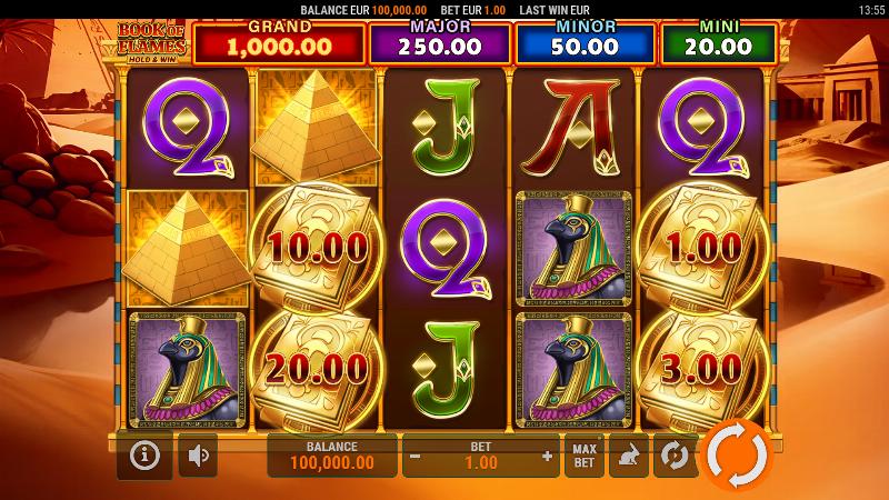 Book Of Flames: Hold And Win