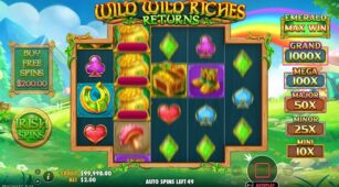 Wild Wild Riches Returns demo play free 0