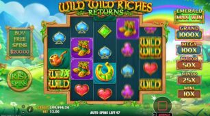Wild Wild Riches Returns demo play free 1