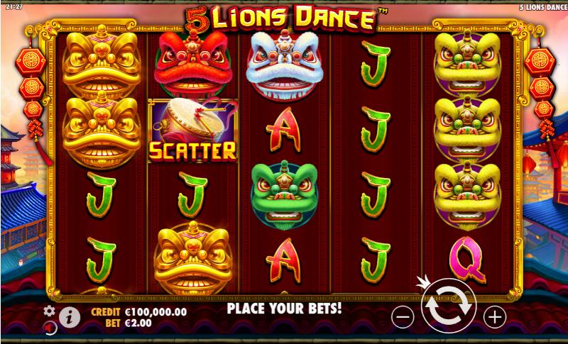 5 Lions Dance