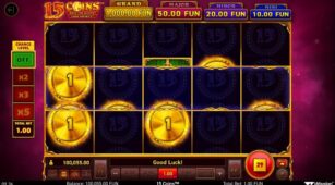 15 Coins demo play free 1