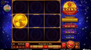 9 Coins Xmas Edition demo play free 1