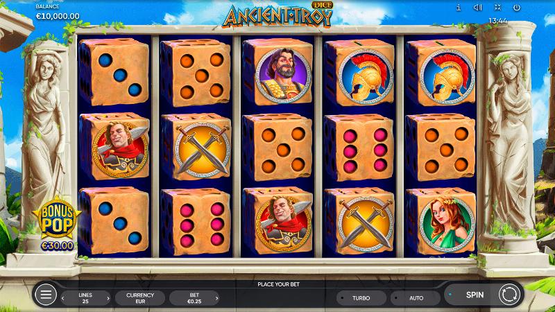 Ancient Troy Dice