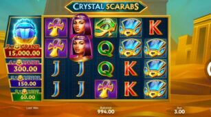 Crystal Scarabs demo play free 2