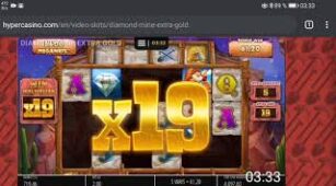 Diamond Mine Extra Gold max win video 1