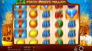 Forty Fruity Million demo play free 1